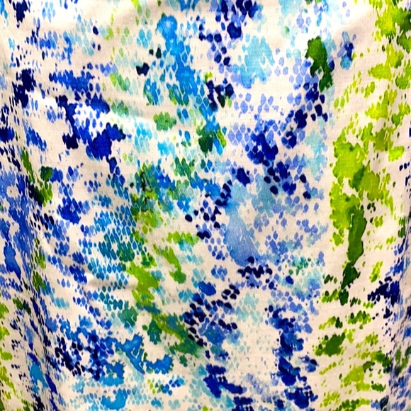 Ann Taylor Splattered Water Color Print - Picture 2 of 4